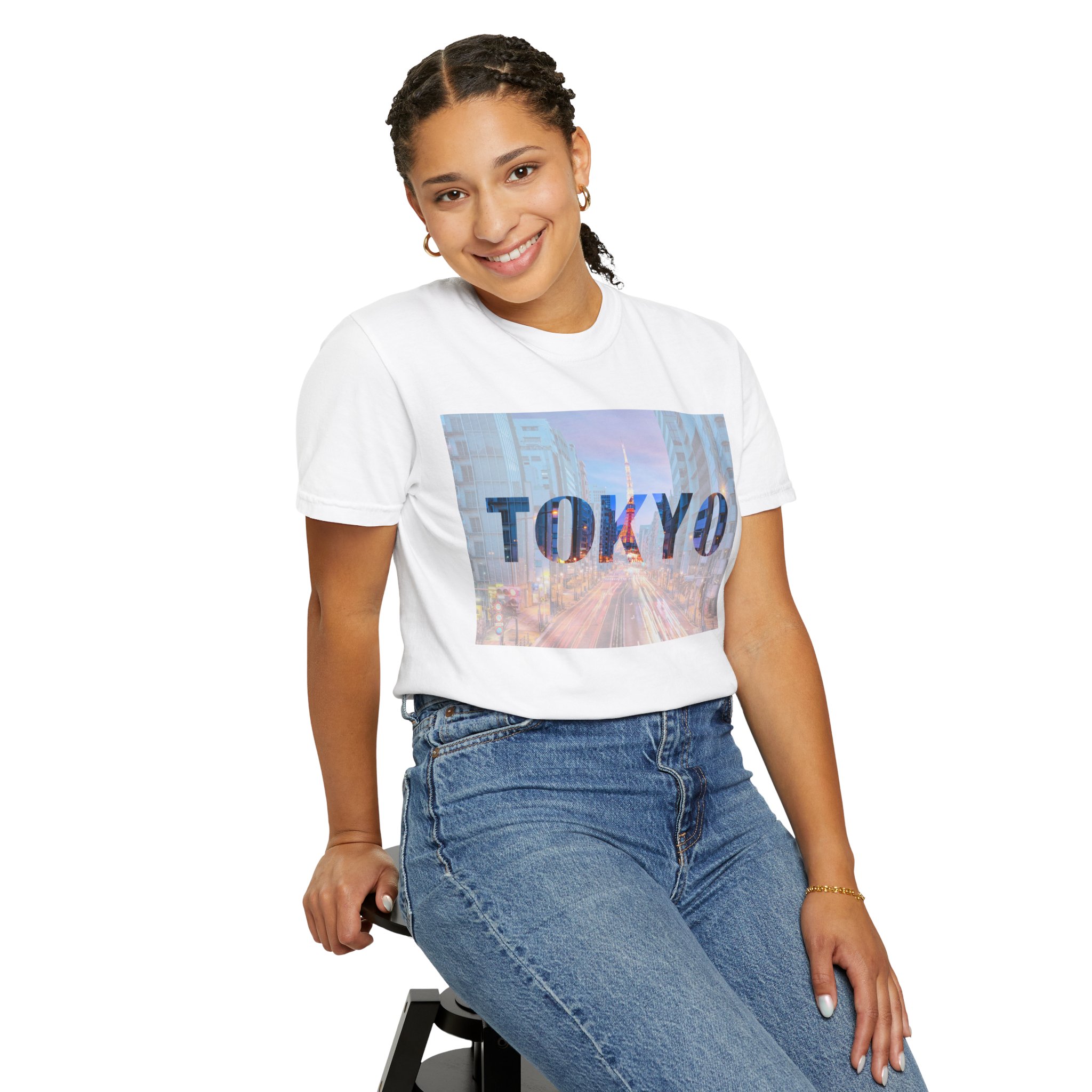 Tokyo Day Graphic T-Shirt — Cityscape Print - Image 6
